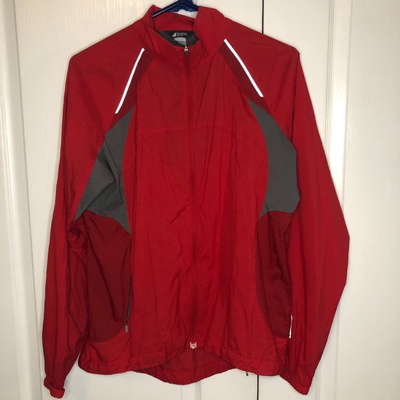 MEC- Red Reflective Windbreaker - Picture 3 of 9